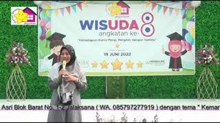 Wisuda Rumah Bintang Playschool Angkatan ke-8 TA 2021/2022 II Sambutan Adik Kelas #wisudapaud