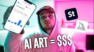 30 Days of Selling AI Art on Stock Sites: How Much Did I Really Make?