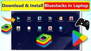 how to download bluestacks in laptop | laptop me app kaise download kare | bluestacks download