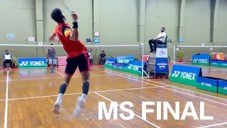 MEN'S SINGLES FINAL | AJAY SATISH V/S UDITH  ALL KERALA SENIOR RANKING BADMINTON  TOURNAMENT