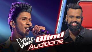 Akhila Dissanayake | Daffodil Mala (ඩැෆඩිල් මල) | Blind Auditions | The Voice Sri Lanka