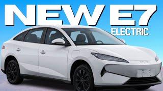 BYD’s New e7 Electric Sedan: Lightweight, Economical, and Practical