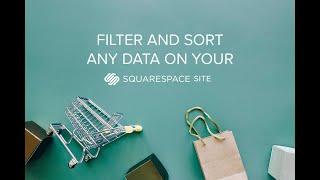 Universal Filter Plugin For Squarespace