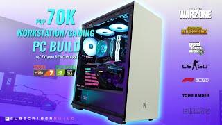 VLOG: 70K Php Workstation/Gaming PC Build Ryzen 7 3700X I RTX 2060 Super w/ 7 Game Benchmarks [Ph]