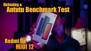 Xiaomi redmi 9a - Unboxing dan Antutu Benchmark Test