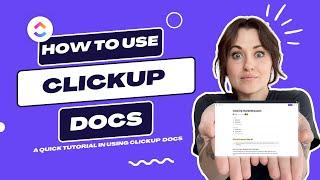 How to Use ClickUp Docs (A Step-by-Step Tutorial)