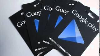 Free Google Play Gift Cards Giveaway