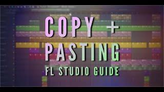 FL Studio 20 - How to Copy, Paste, & Duplicate Notes and Patterns
