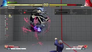 SFV - Urien falling opponent aegis mixup