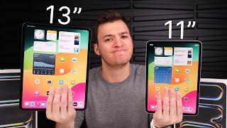 2024 iPad Pro 11” vs 13” - Unboxing, Comparison & Detailed Look!