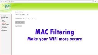 How to set MAC address in WiFi router