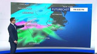 North Carolina Forecast: Blast of bitter cold comes ahead of snow, sleet, freezing rain on Friday