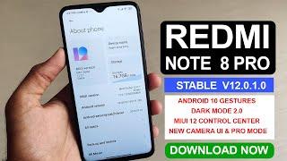 REDMI NOTE 8 PRO GLOBAL STABLE MIUI 12 UPDATE FINALLY ROLLING OUT FOR ALL USERS - V12.0.1.0 OTA