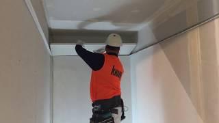 Knauf Acoustic and Design Corridor 400 ceiling installation