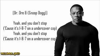 Dr. Dre - Deep Cover ft. Snoop Doggy Dogg (Lyrics)