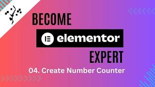 04 Create Number Counter in Elementor in Pashto - Learn Elementor Easily - Dot Code