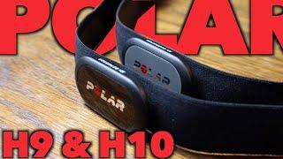 Polar H9 and H10 Heartrate Sensors.  FULL REVIEW!