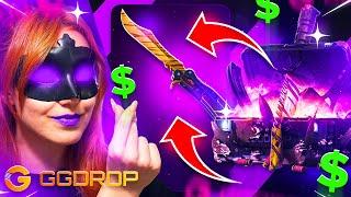 GGDROP SILVER KNIFE CASE OPENING AND... !?| GGDROP PROMO CODE 2024 | GGDROP CASE OPENING 2024 |