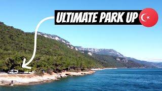 INSANE Coastal Roads & STUNNING Park-ups | VANLIFE TURKEY |