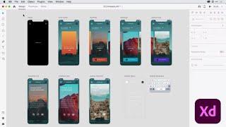 Adobe XD Explore the User Interface