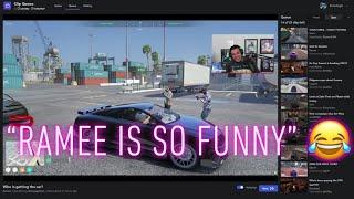 Suarez Reacts to being let go because he's CG, Cops Pitting Ramee and More CG & NoPixel Clips