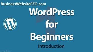 WordPress for Beginners #1 - Introduction