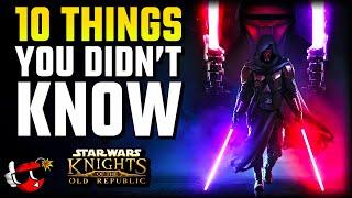 10 Things You Didn’t Know About KOTOR