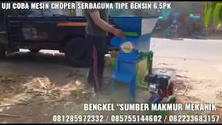 Pencacah Jerami Mesin Choper Perajang Rumput Serbaguna Cacah Jerami Rumput Gajah Multifungsi