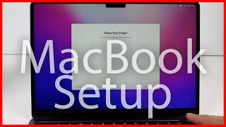 How To Setup The New MacBook Air M2 - MacBook Air Setup Tutorial