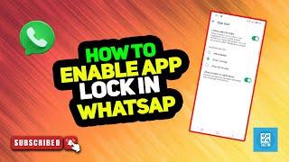 How to Enable App Lock in WhatsApp 2024