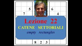 Lez. 22 - empty rectangles o catene settoriali