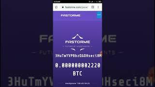 Fast... new free bitcoin mining site and sign up bonus 100 gh/s free
