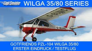 GotFriends PZL-104 Wilga 35/80 Series - Erster  Eindruck & Testflug  MSFS 2020