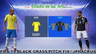 FIFA 19 BLACK GRASS/PITCH FIX 100% WORKING