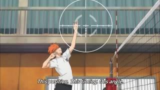 haikyuu hinata first quick attack