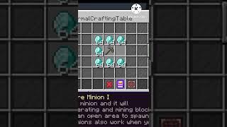 HOW TO MAKE DIAMONDMINION MAGICGAMES HYPIXAL SKYBLOCK #minecraft #games #gaming #magicgames #shorts