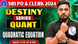 SBI PO & Clerk Preparation 2024 | Quadratic Equations for Bank Exams | Quant by Sumit Sir