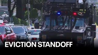 Facing eviction, suspect in San Francisco standoff with police | KTVU