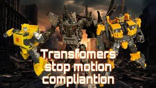 Transformers stop motion compilation