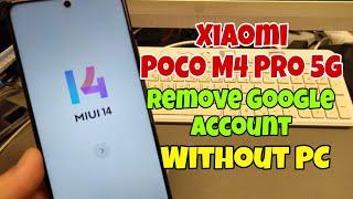 Xiaomi Poco M4 Pro 5G (21091116AG). Remove Google Account, Bypass FRP, Without PC.