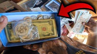 I Bought Cash And Coin Collectors ABANDONED STORAGE