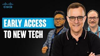 Want exclusive early access to Cisco Technologies for free? Join the Insiders!