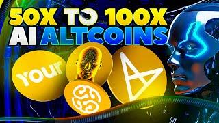 These Low Cap AI Altcoins Have 50X to 100X Potential This Bull Run