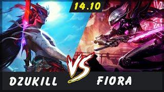 Dzukill - Yone vs Fiora TOP Patch 14.10 - Yone Gameplay