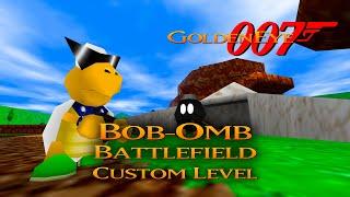 GoldenEye 007 N64 - Bob-omb Battlefield - 00 Agent (Custom level)