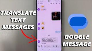 How To Translate Text Messages In Google Messages (Android)