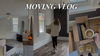 MOVING VLOG | first morning in our countryside home, unpacking & getting organized