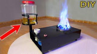 Ideas Used Cooking Oil Stove homemade to replace gas | DIY Waste Oil Burner Stove #1