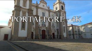 Portalegre Drive 4K - Driving in Portalegre 2023, Portalegre Portugal [4k Ultra HD]