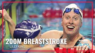 Lilly King & Kate Douglass Head to Head 200M Breaststroke | 2023 Phillips 66 National Championships